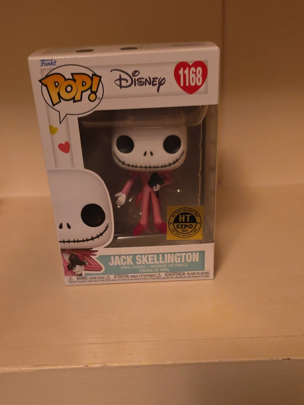 Funko Jack Skellington in Pink Striped Suit (1168)